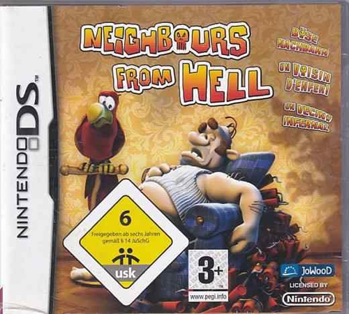 Neighbours From Hell  - Nintendo DS - (A Grade) (Used) (Eng)